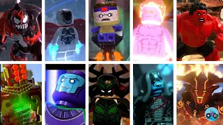 Lego Marvel Super Heroes 2 - ALL BOSSES  - CO-OP - FINAL BOSS + ENDING + Post Credit Scene