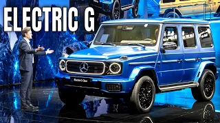 New 2025 Mercedes G580 EQ EV Reveal at Auto China