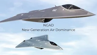 All about NGAD, America's 6th generation fighter aircraft project.