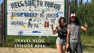 WELCOME TO YUKON - LARGER THAN LIFE - DAY 3 ALASKA HIGHWAY - DRONE FOOTAGE - LeAw Vlog #046