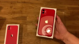 Apple iPhone 11 📱 red 64GB unboxing and accessoires