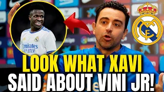 💥 LAST MINUTE! XAVI TALKS ABOUT VINI JR! SHAKE THE WEB! | Real Madrid News