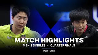 Lim Jonghoon vs Lin Yun-Ju | MS | WTT Star Contender Doha 2022 (QF)