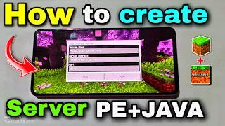 How to make a server in Minecraft JAVA+PE | how to make server in minecraft 1.20 | Hindi 2023