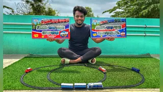 I BOUGHT 🇮🇳 INDIAN PASSENGER AND GOODS TRAIN TOY SET 🚂✨