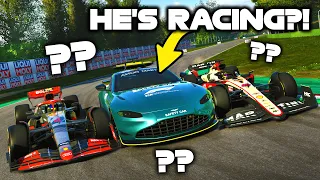 SAFETY CAR STAYS OUT FOR 18 LAPS! GAME BREAKING GLITCH! FARCE RACE! - F1 22 MY TEAM CAREER Part 113