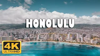 Honolulu, Hawaii, USA 🇺🇸 | 4K Drone Footage