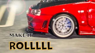 Continuous Rolling-Inno64 Skyline R34 (High Precession CARLOMO Wheels)1/64 Diecast Upgrade #youtube