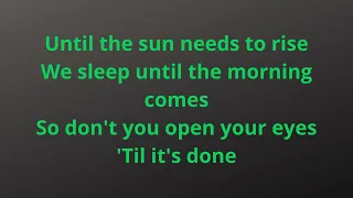 RUFUS DU SOL - Until the sun needs to rise | Lyrics