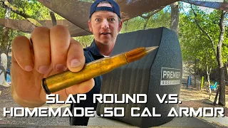 50cal SLAP Round in a Serbu vs THICCCEST Body Armor