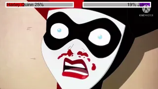Harley Quinn vs Joker with Healthbars