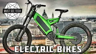 10 Amazing Electric Bicycles (E-Bikes) You Must See