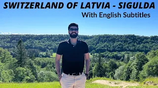 A Day Trip To Sigulda Latvia By Train | Switzerland Of Latvia 🇱🇻  -With English Subtitles.