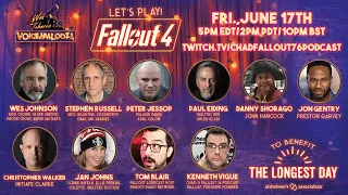Fallout 4 Cast Reunion ~ Wes Johnson, Stephen Russell, Paul Eiding, Peter Jessop, and more