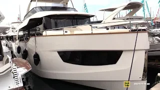 2019 Absolute Navetta 58 Yacht - Deck and Interior Walkaround - 2018 Cannes Yachting Festival