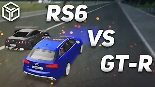 ГОНКА AUDI RS6 vs NISSAN GT-R! (RPBox)