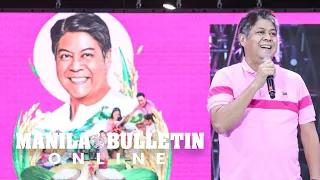 Kiko Pangilinan makes final speech during their Miting de Avance in Makati City