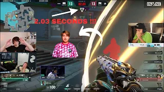 PRX CGRS shocks Tarik and other streamers with this IMPOSSIBLE clutch vs NRG s0m | VCT Masters Tokyo