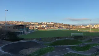 Newhaven pump track (insane)!! Frosty//