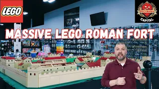 Brickmania Capital Store - Massive LEGO® Roman Fort & Custom LEGO Military Vehicles!