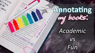 HOW I ANNOTATE || With and without writing in my books