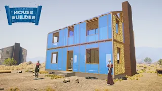 Building Nuclear Testing House & UFO Infused House ~ House Builder