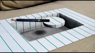 3d drawing easy, 3d drawing on paper, 3 boyutlu çizimler