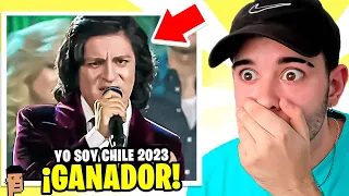Reacción a El Ganador de Yo Soy Chile 2023 | Imitador de Camilo Sesto (Roberth Ordoñez)
