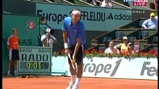 2006 Roland Garros 1/2 - Federer vs Nalbandian