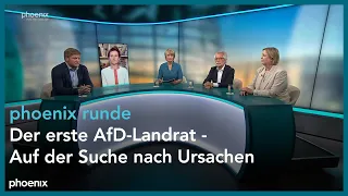 phoenix runde: Der erste AfD-Landrat - Auf der Suche nach Ursachen