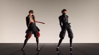 【MMD戦国BASARA】GLIDE　motion trace