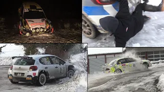 Rallye Hivernal du Dévoluy 2023 / CRASH & TOO MANY MISTAKES (Spectators & Cars)