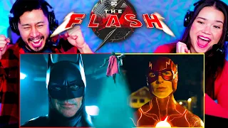 THE FLASH Trailer Reaction! | Ezra Miller, Michael Keaton, Ben Affleck | DC