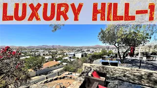THE MOST EXPENSIVE? LUXURY HILL UPMARKET SUBURB IN WINDHOEK NAMIBIA SOUTHERN AFRICA PART 1