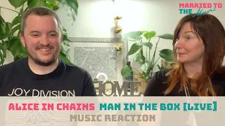 Alice in Chains - Man In The Box [Live at The Moore] - Music Reaction video - Married to the Music