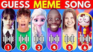 GUESS MEME & WHO'S DANCING🎤🎵🔥|Lay Lay, King Ferran, Salish Matter, Mrbeast, Elsa, Tenge, Chipi Chapa