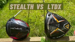 Taylormade stealth vs Cobra king ltdx…..which driver wins this battle?