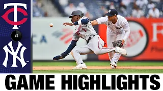 Twins vs. Yankees Game 1 Highlights (9/7/22) | MLB Highlights