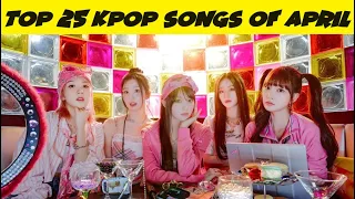 Top 25 Kpop Songs of April 2024