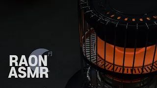 [ASMR/3Hours] Heater Sounds, Fan Heater Sounds (White Noise, Sleep, Relaxing, Study, Meditation)