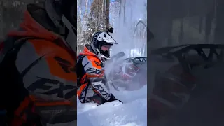 Bowtie fails #arcticcat #snowmobiling #boondocking #fxr #509 #klim #sendit