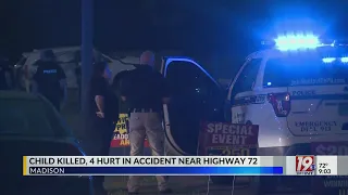 Child killed, 4 Injured in Accident Near Highway 72 Walmart | May 26, 2023 | News 19 at 9 p.m.