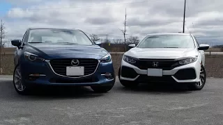 2017 Mazda 3 vs 2017 Honda Civic