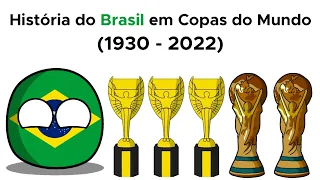 História do Brasil nos Mundiais em Countryballs! (1930 - 2022)