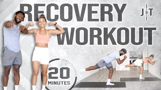 20 Minute Active Recovery Workout [Strength & Stretching]