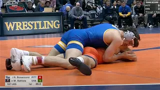 197lbs Nino Bonaccorsi (Pitt) vs Michael Battista (Virginia)