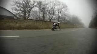 Longboard downhill Budapest kfki