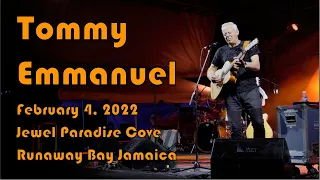 Tommy Emmanuel performing in Jamiaca, February 4, 2022.