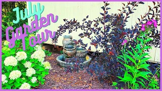 FULL July 2021 Garden Tour | Summer Flower & Vegetable Garden Tour