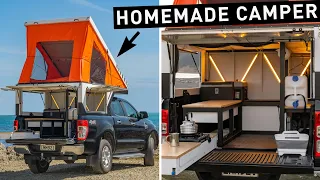 Building my DIY Camper's Interior - then Testing It Out